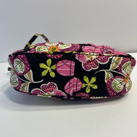 Vera Bradley Pirouette Pink Crossbody Bag Adjustable Strap Small Floral Purse - Picture 5 of 7